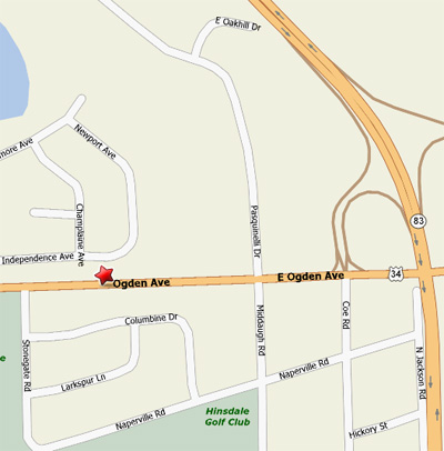 Map to dental office